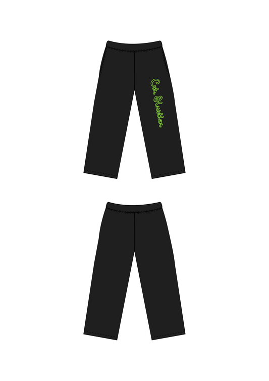 ,,MNL'' Green on Black - Sweatpants